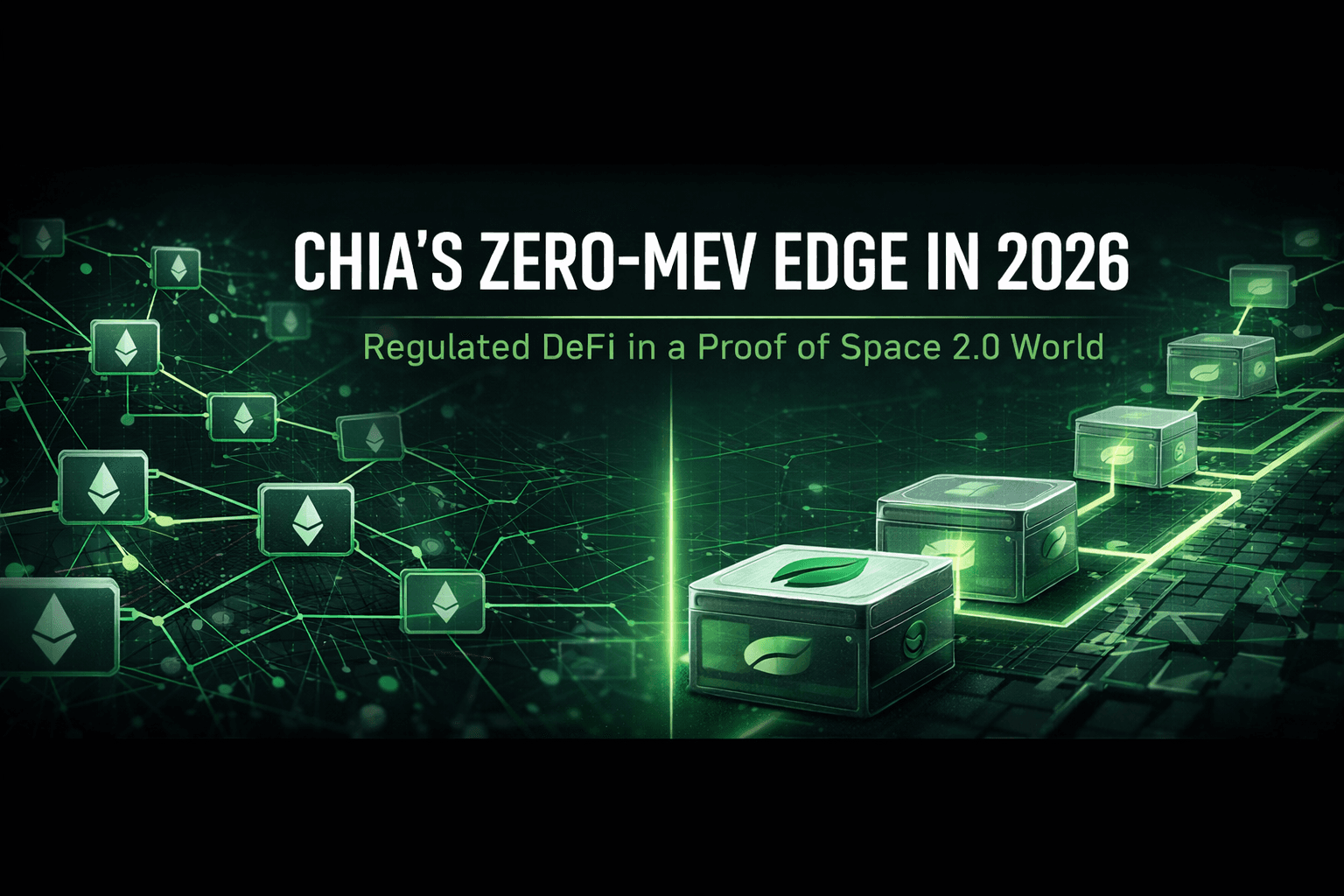 Chia's Zero-MEV Edge in 2026: Implications of Proof of Space 2.0 for Regulated DeFi
